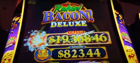 win video slot machines|UNBELIEVABLE JACKPOT! Rakin' Bacon Deluxe Golden Blessings Slot .